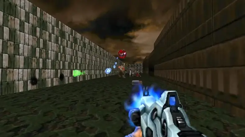 Modders bring the new Doom weapons into the old Doom games
