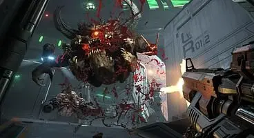 First Doom Eternal Gameplay Shows Off The Shotgun/Grapple Combo You Always Wanted