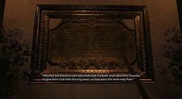 Resident Evil Village Hall of Ablution Puzzle - How to Rotate the Statues