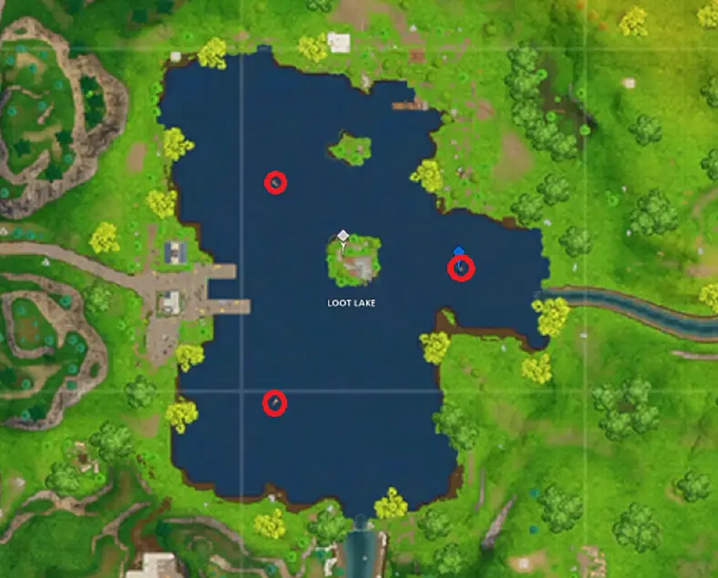 Fortnite Week 8 Challenges - How To Do The Search Between Three Boats Challenge