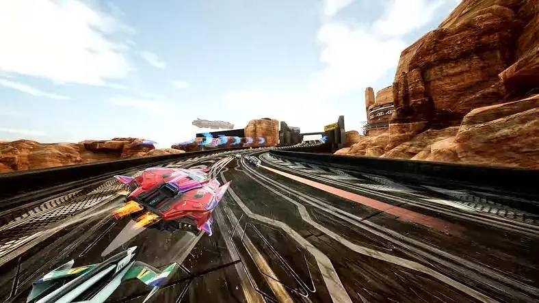 WipeOut-like Formula Fusion becomes Pacer, adds Battle Royale Mode