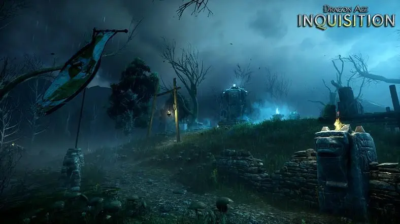 Spooky castles and skeleton archers in latest Dragon Age: Inquisition screens