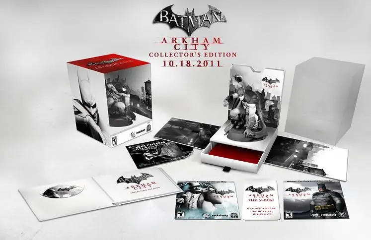 Batman: Arkham City CE bundle officially revealed