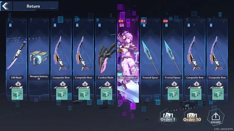 Tower of Fantasy Weapons Guide