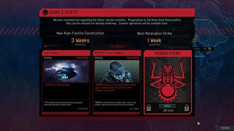 ADVENT's Dark Event Counter-Operations explained in XCOM 2 blog update