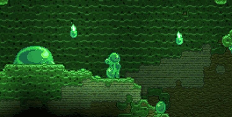 Starbound update includes planetary bookmarks, teleporters, ship pets and slime caves