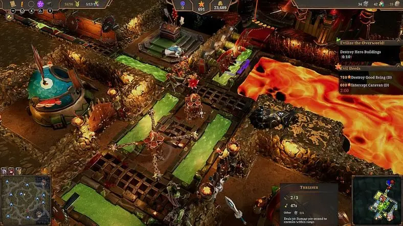 Dungeons 4 arrives on Nintendo Switch, daring players to unleash evil minions on the go