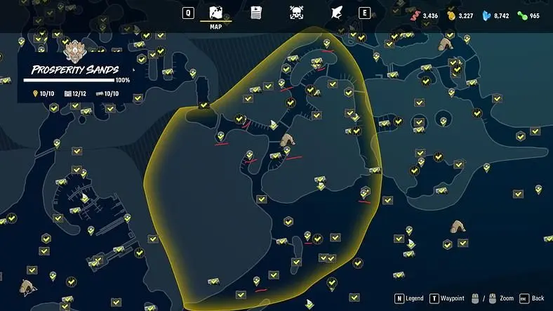 Maneater All Landmark Locations - Sapphire Bay, The Gulf, Fawtick Bayou, Dead Horse Lake, Golden Shores, Prosperity Sands, Caviar Key