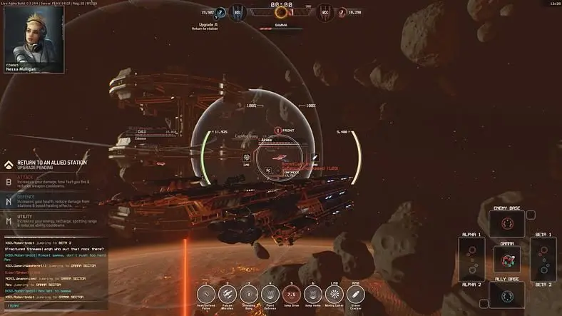 In space, no one can hear you push the lane