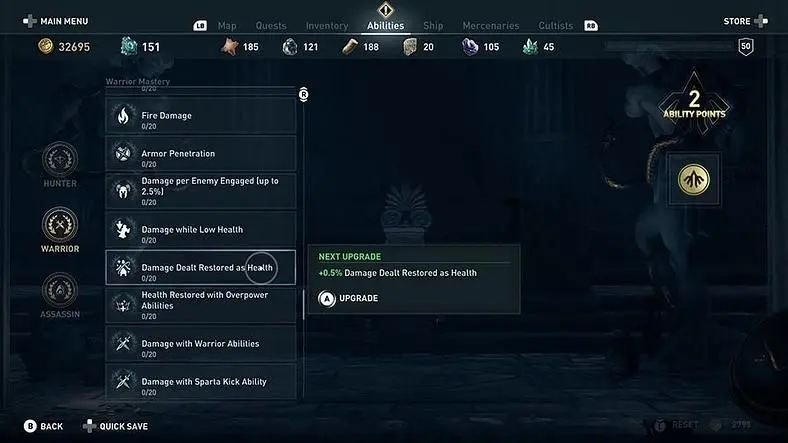 Assassin's Creed Odyssey Introduces Mastery Levels