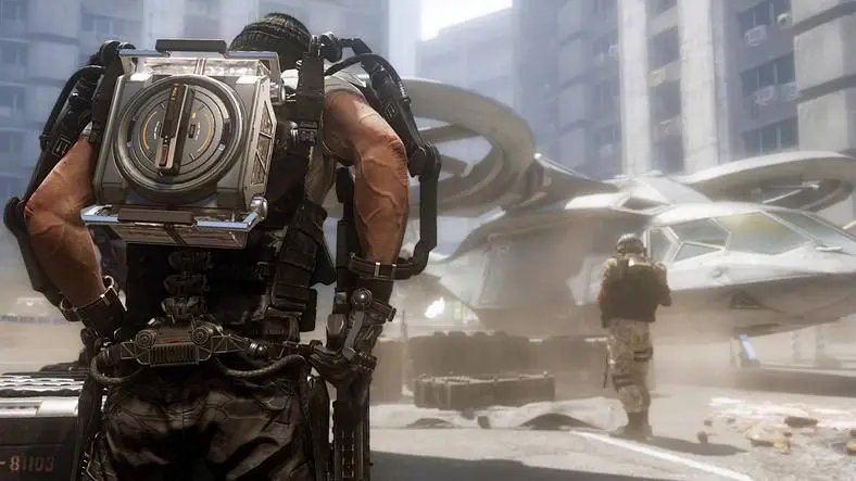 Check out the futuristic gear of Call of Duty: Advanced Warfare