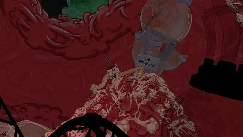 Struggling Is A Co-op Platformer In Which You Control The Limbs of a Misshapen Creature