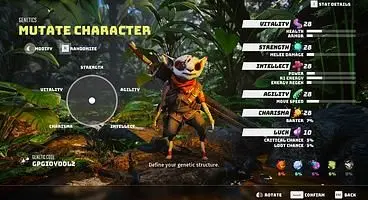 Biomutant Classes - Character Creation and Breed Selection Tips