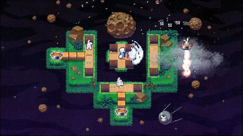 Radical Rabbit Stew Is an Action-Arcade Game in Which You Make Rabbit Stew in Space