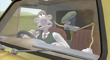 Not exactly smashing cheese, Gromit.