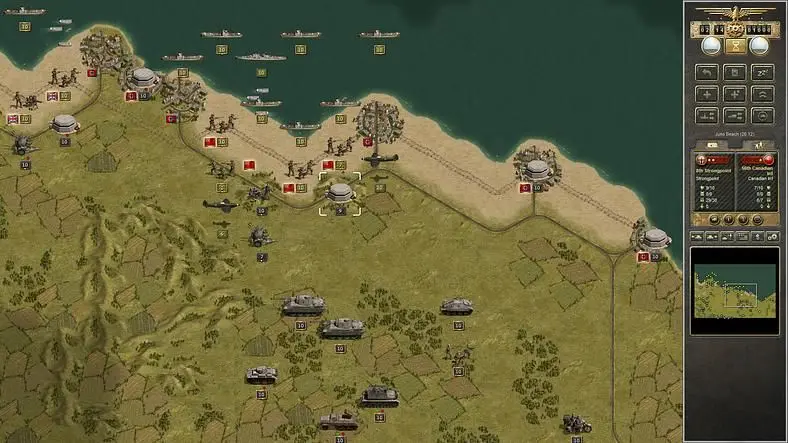 Grand Campaign '44 West DLC now available for Panzer Corps