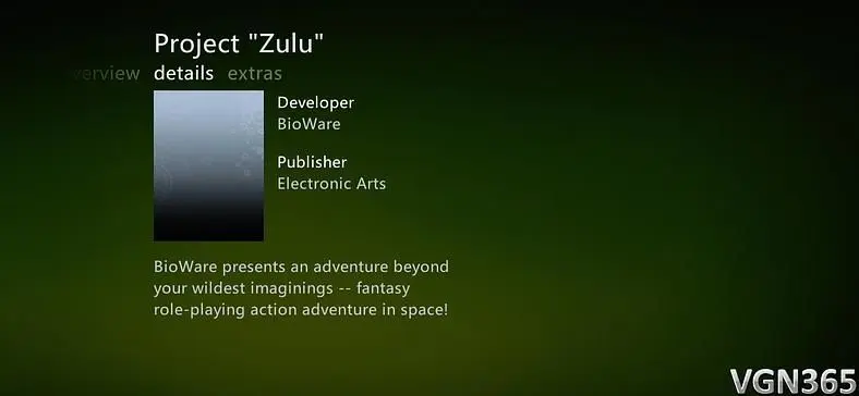 Rumour: BioWare working on fantasy space RPG 'Project Zulu'?