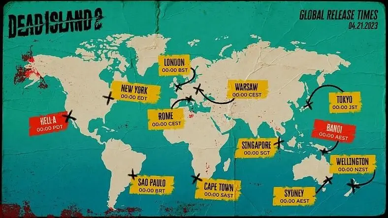 Dead Island 2 Release Times - When You Can Play It in Your Region