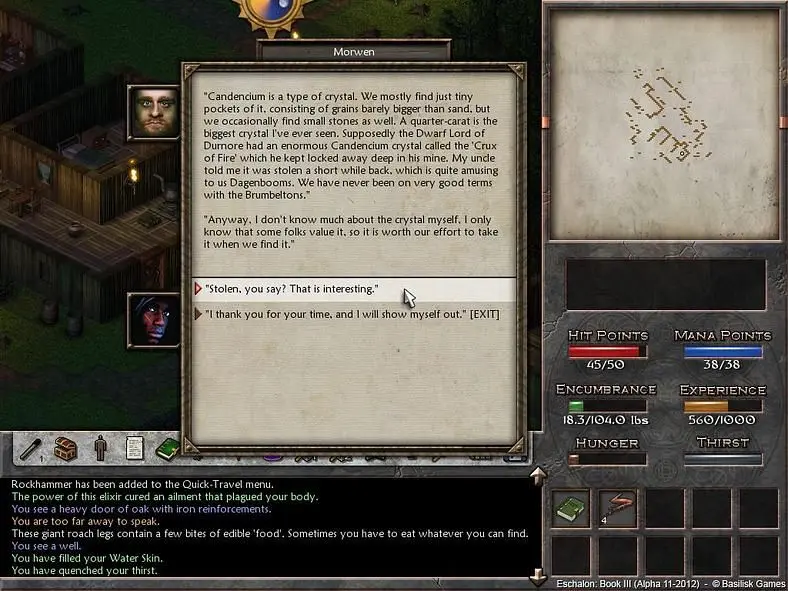 Basilisk Games reveals February release date for Eschalon: Book III