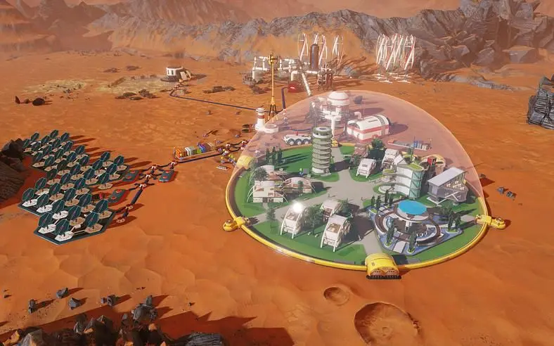 Hands-on Impressions with the new Mars colony management-strategy from the creators of Tropico.