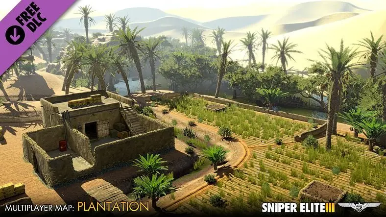 New weapon pack DLC and a free multiplayer map coming to Sniper Elite 3