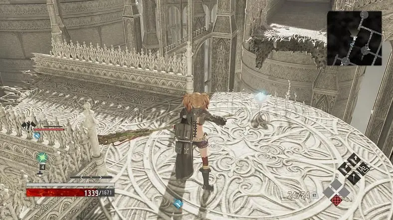 Code Vein Cathedral of the Sacred Blood Ladder - How to lower the ladder