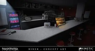 Phasmophobia's next map is Nell's Diner, releasing in 2025 
