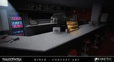 Phasmophobia's next map is Nell's Diner, releasing in 2025