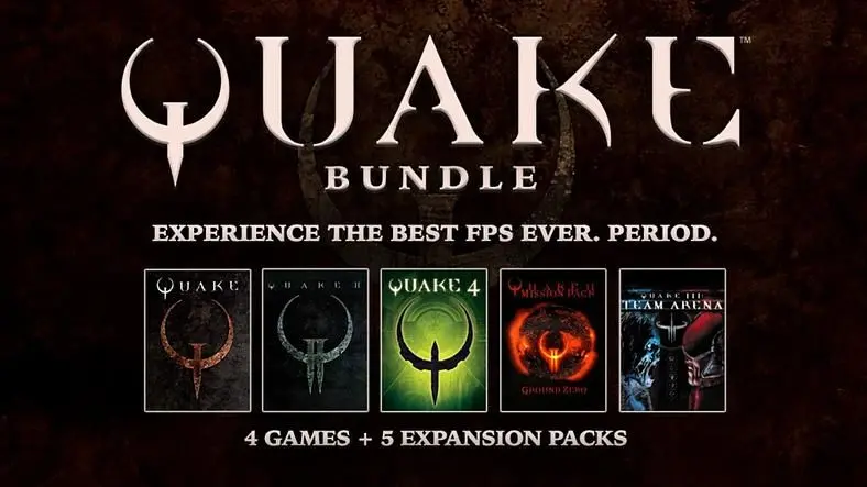 Quake Bundle features every Quake known to man for $10