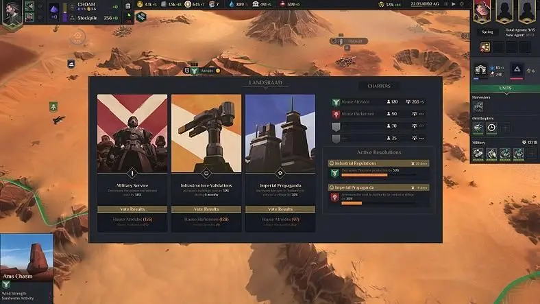 Dune: Spice Wars Hands-Off Preview - Desert Power and Much More