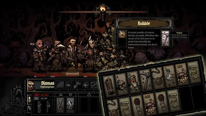 Darkest Dungeon appears on Kickstarter, a gothic side-scrolling roguelike RPG