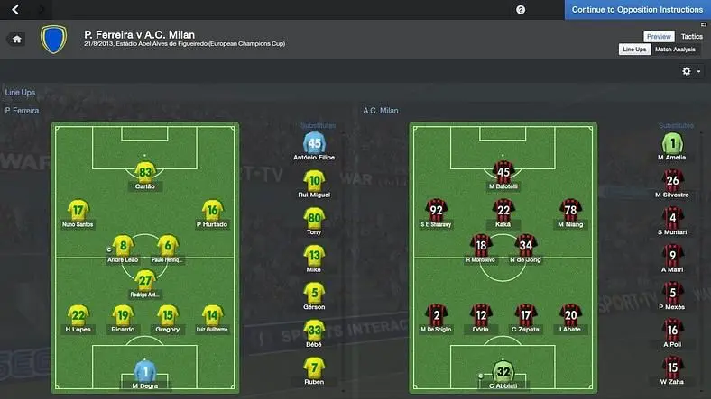 Football Manager 2014 fixes various issues, sorts Belgium out