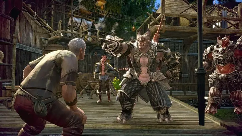 At E3 2011, Jonah Falcon was introduced to the political system of action MMO Tera.