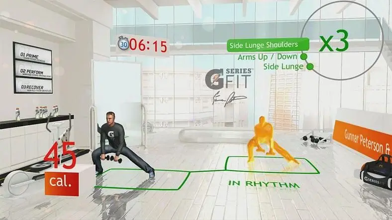 Your Shape: Fitness Evolved DLC backed by Gatorade