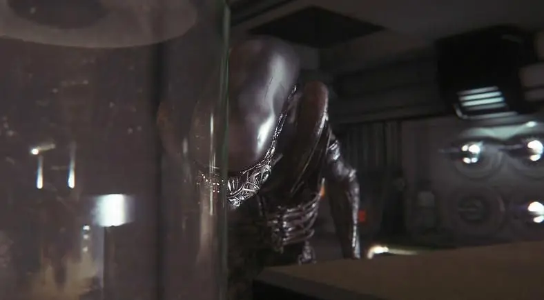 Chris Capel hides in a cupboard... IN SPACE.
