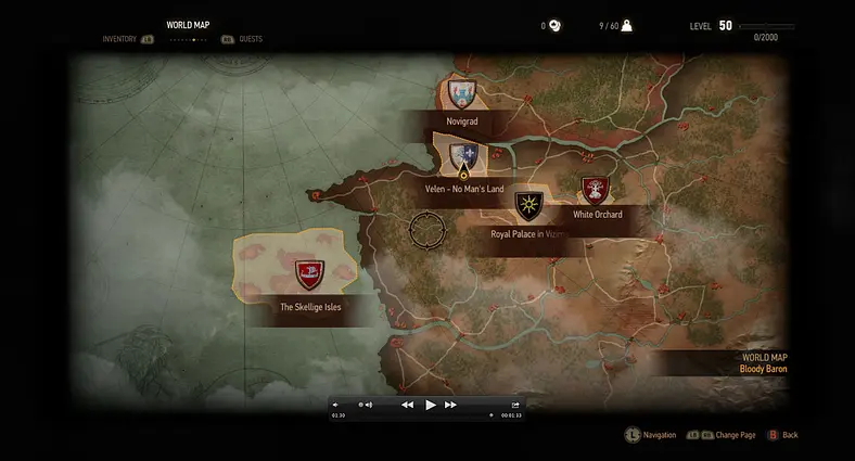 CD Projekt Reveals The Witcher 3: Wild Hunt World Map