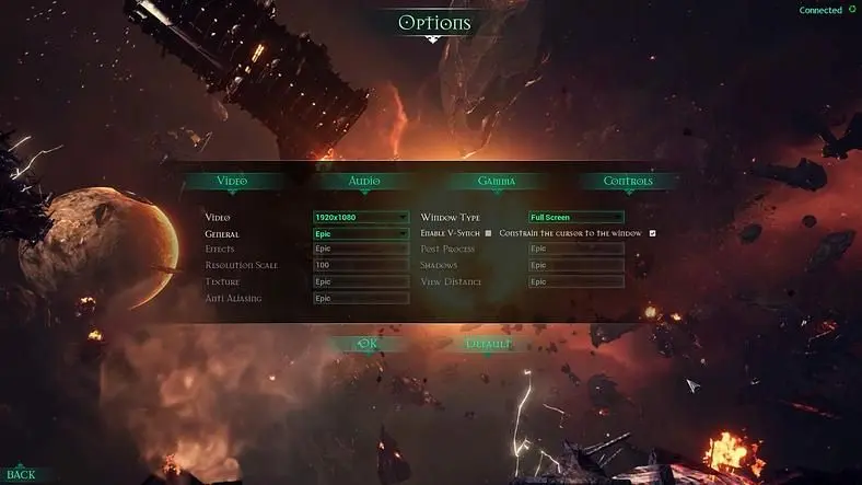 Gothic style glory in this fantastic Warhammer 40K RTS