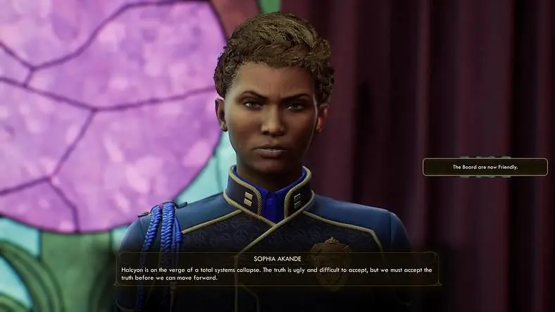 The Outer Worlds Board Reputation - how to reset