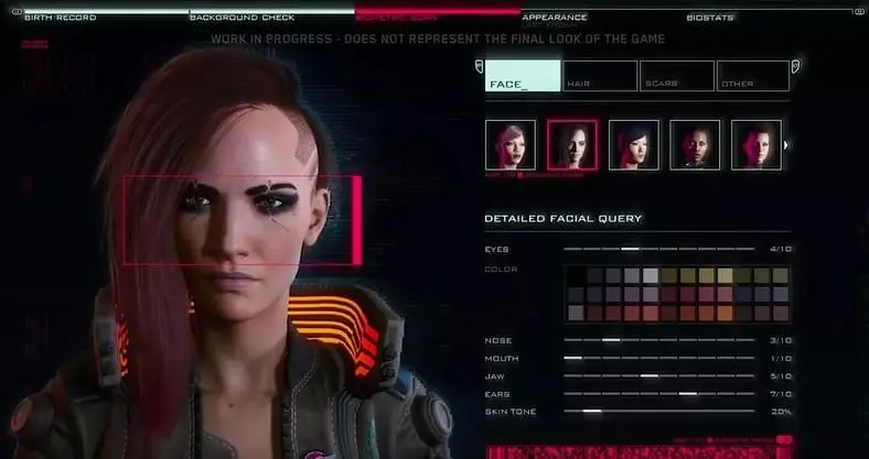 In Cyberpunk 2077 you don't choose gender, you "choose a body type"