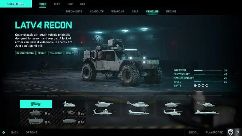 Battlefield 2042 Vehicle List - Every Playable Vehicle Detailed