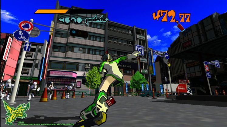 Jet Set Radio HD will have 70% of the original music