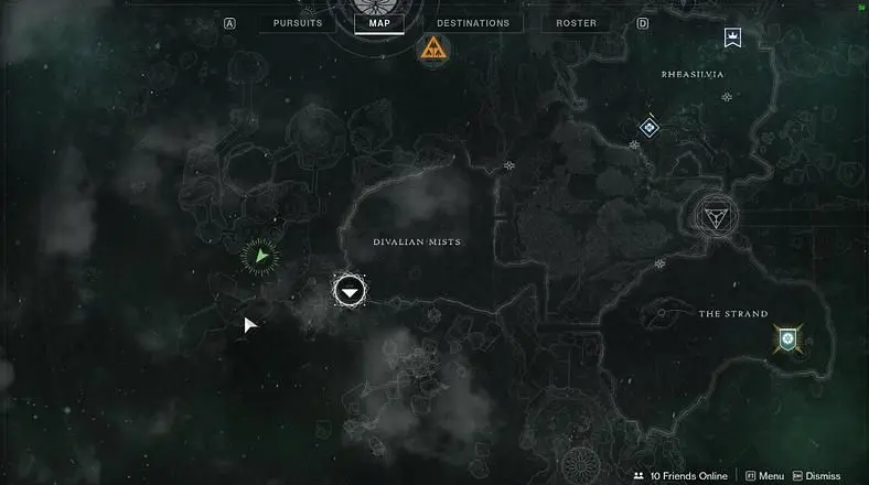 Destiny 2 Spine of Keres Lumina Chest Location