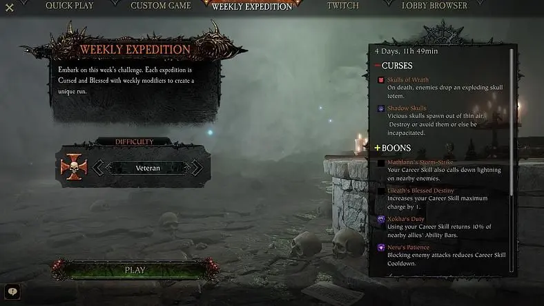 Warhammer: Vermintide 2 Skulls for the Skull Throne Event Begins; Quality of Life Patch 5.5.0 Released