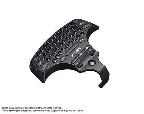SCEE announces UK release date for wireless PS3 Keyboard