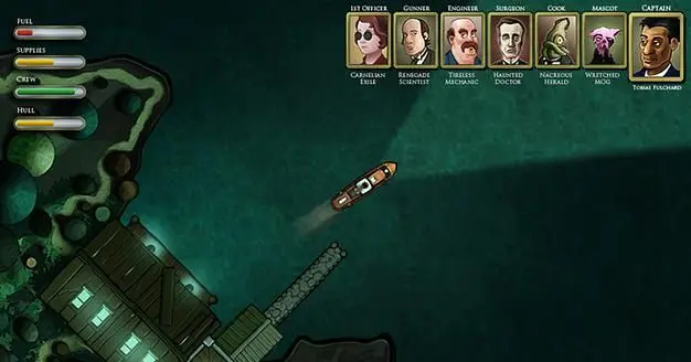 Sunless Sea about "exploration, survival and loneliness" on Victorian steamship