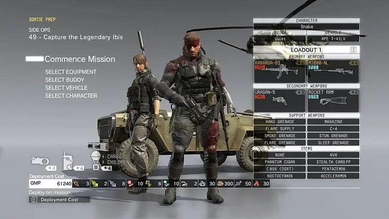 Metal Gear Solid 5: The Phantom Pain Mods
