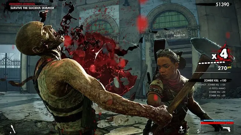 We're currently in the killin' Nazi zombie business, and business is booming.