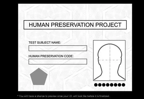 Human Preservation Project = I Love Bees 2.0?