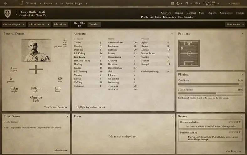 Sports Interactive announces Football Manager 1888
