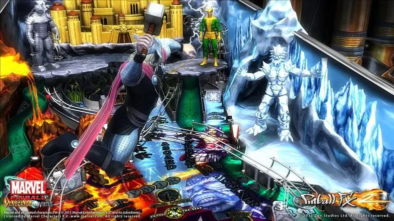 Fourth table in Marvel Pinball DLC pack stars Thor